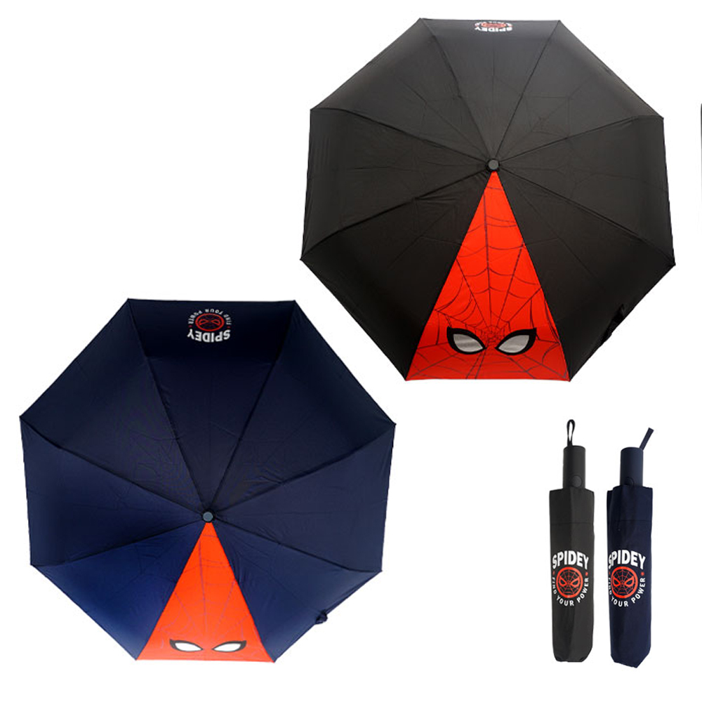 마블스파이더맨 스파이디 55cm 안전한 3단 완전자동 우산(랜덤발송) 224065