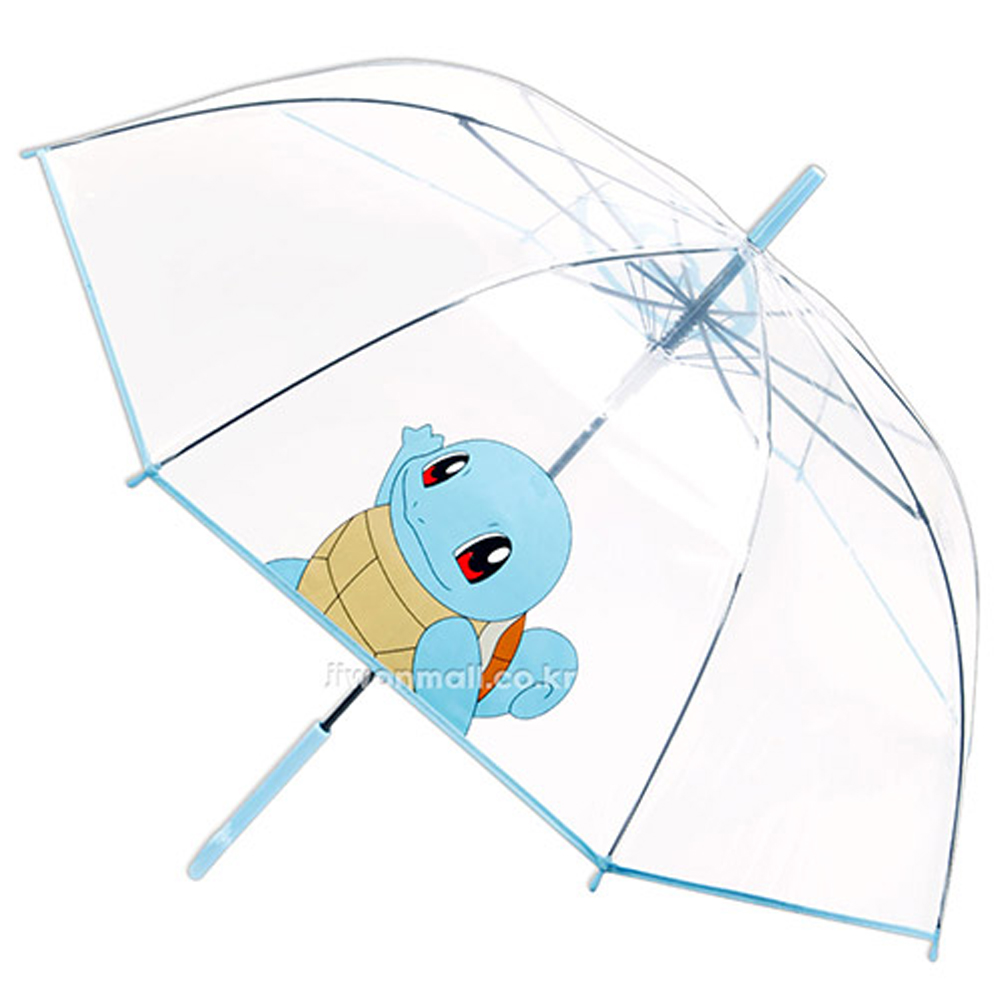 포켓몬스터포켓몬스터 꼬부기 캐릭터 60cm POE 우산(헬로) 168633