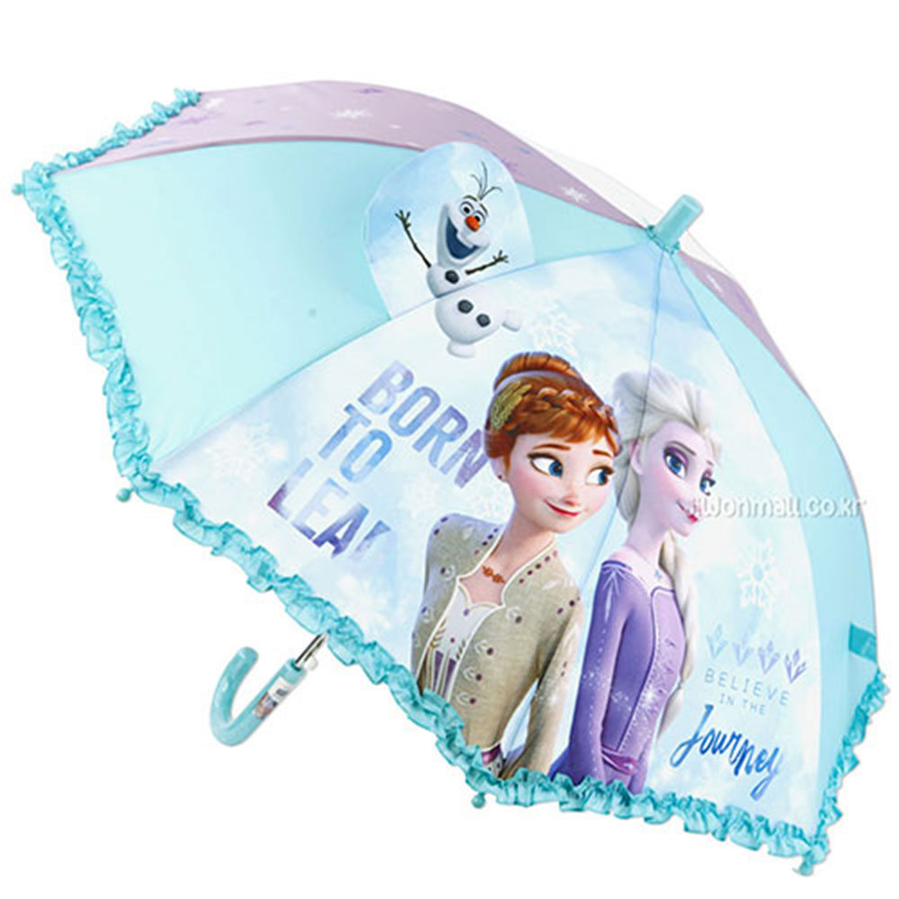 겨울왕국겨울왕국2 캐릭터 눈꽃샤인 입체 홀로그램 47cm 우산 941683
