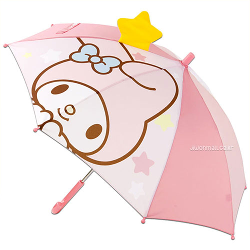 산리오마이멜로디 캐릭터 스윗스타 입체 홀로그램 47cm 우산 227219