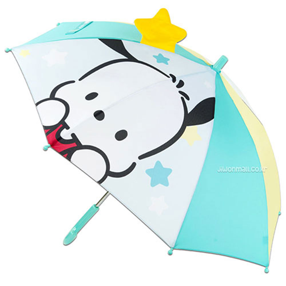산리오포차코 캐릭터 스윗스타 입체 홀로그램 47cm 우산 227233