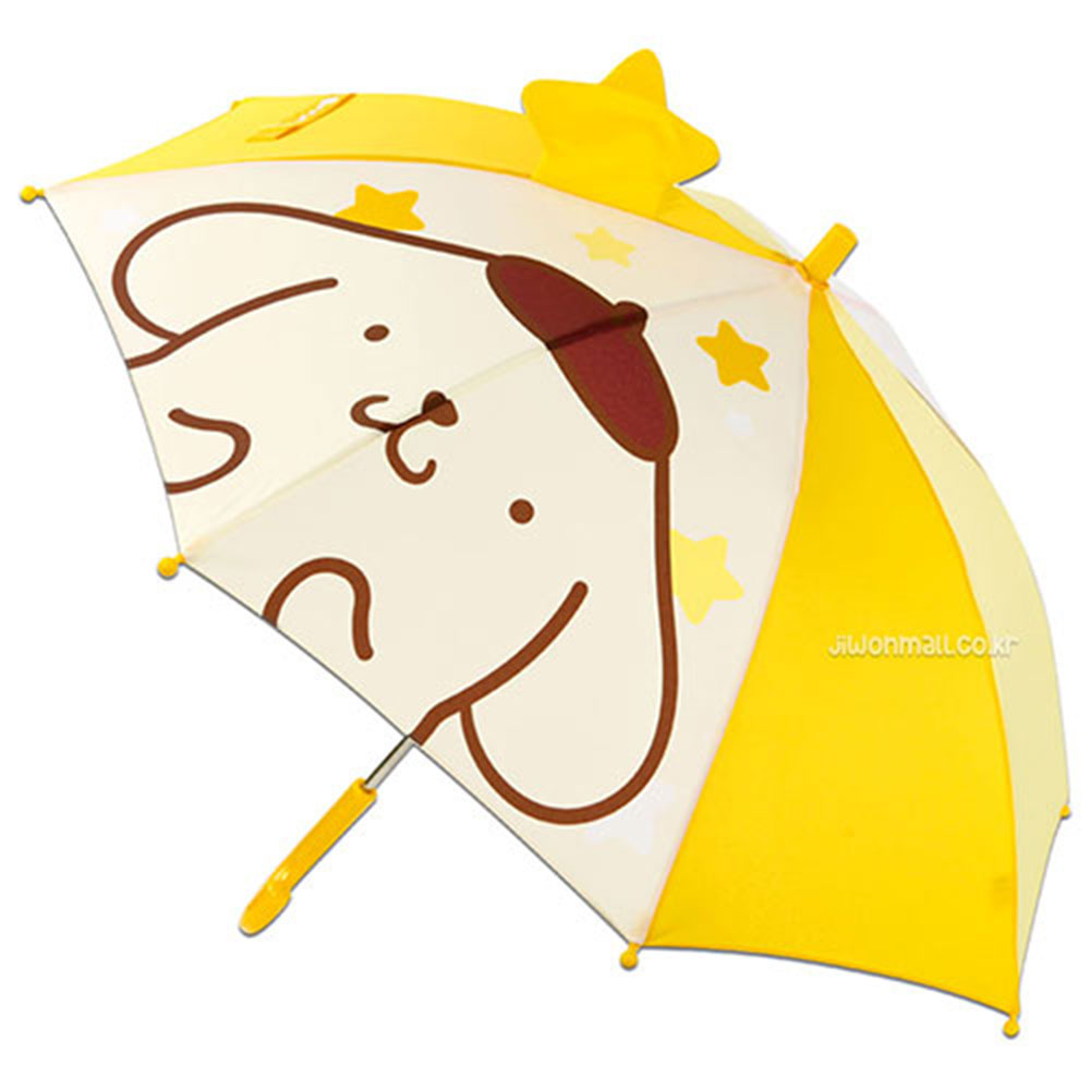 산리오폼폼푸린 캐릭터 스윗스타 입체 홀로그램 47cm 우산 227240