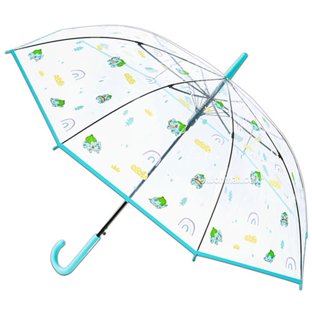 포켓몬스터포켓몬스터 무지개 이상해씨 캐릭터 60cm POE 비닐 우산 946053