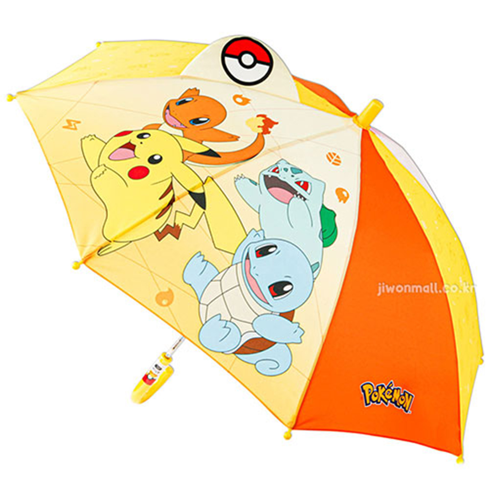 포켓몬스터포켓몬스터 캐릭터 47cm 몬스터볼 입체 홀로그램 우산(옐로) 946138