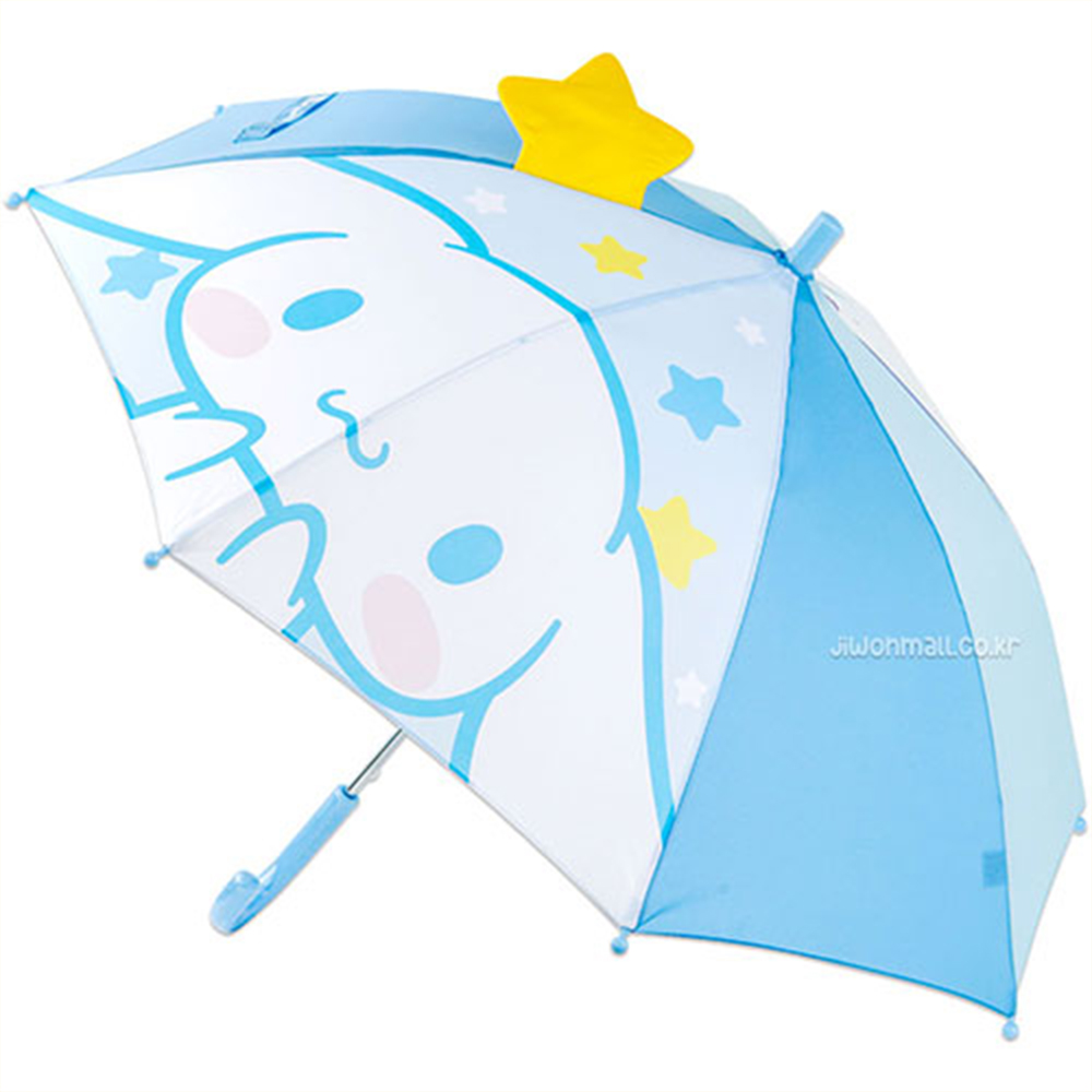 산리오시나모롤 캐릭터 스윗스타 입체 홀로그램 47cm 우산 227257