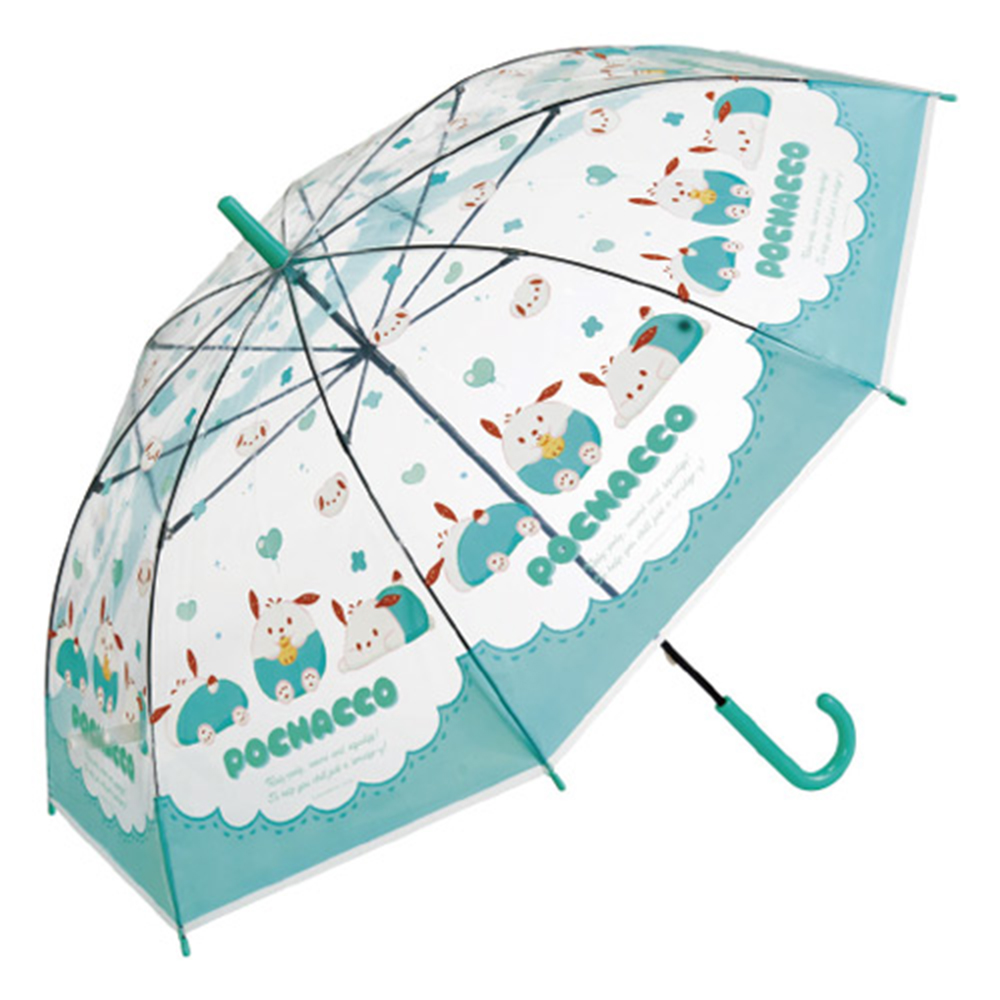 산리오포차코 캐릭터 파스텔 투명 60cm POE 우산(일) 648250