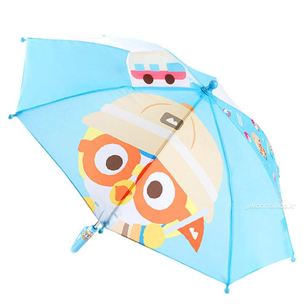 뽀로로뽀로로 캐릭터 캠핑 입체 40cm 수동 안전 우산 58053