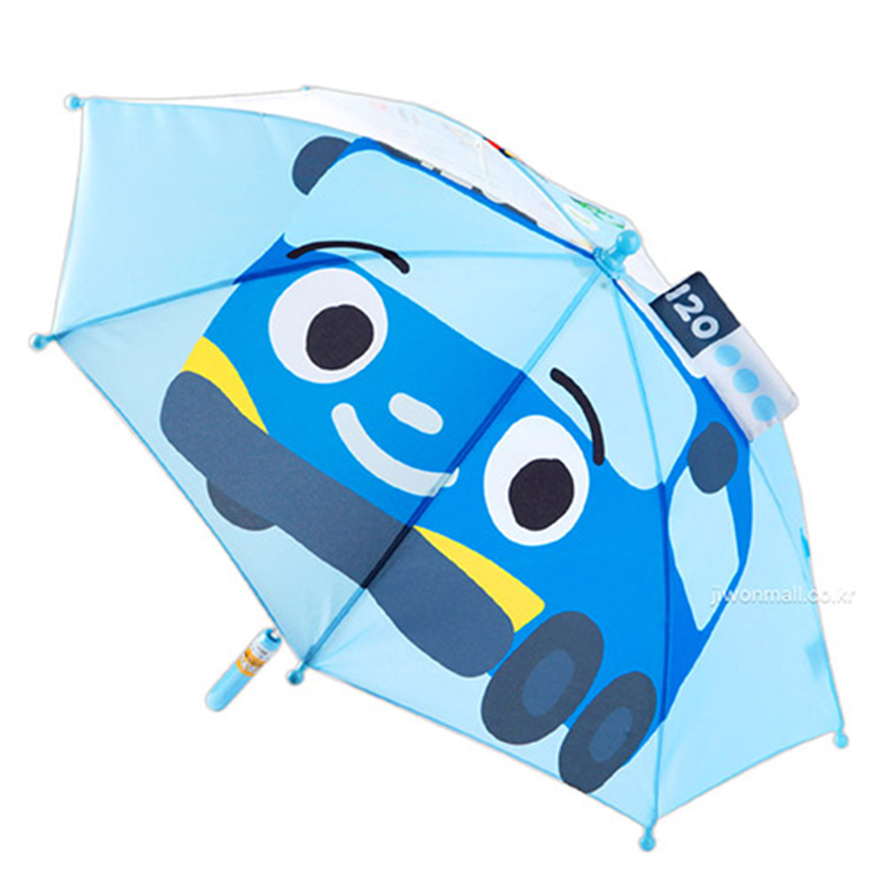 타요타요 캐릭터 큐트 캠핑 입체 40cm 수동 안전 우산 58057