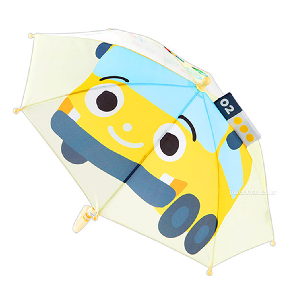 타요타요 라니 캐릭터 큐트 캠핑 입체 40cm 수동 안전 우산 58058
